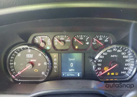 2017 Chevrolet Silverado 1500 Ls из США, поврежденный, VIN 1GCNCNEC5HZ226068